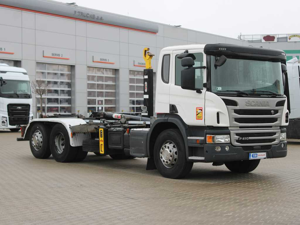 Scania P410, EURO 6, 6X2, CONTAINER HOOK CARRIER, LIFTING AXLE - Hákový nosič kontejnerů: obrázek 3 Scania P410, EURO 6, 6X2, CONTAINER HOOK CARRIER, LIFTING AXLE - Hákový nosič kontejnerů: obrázek 3