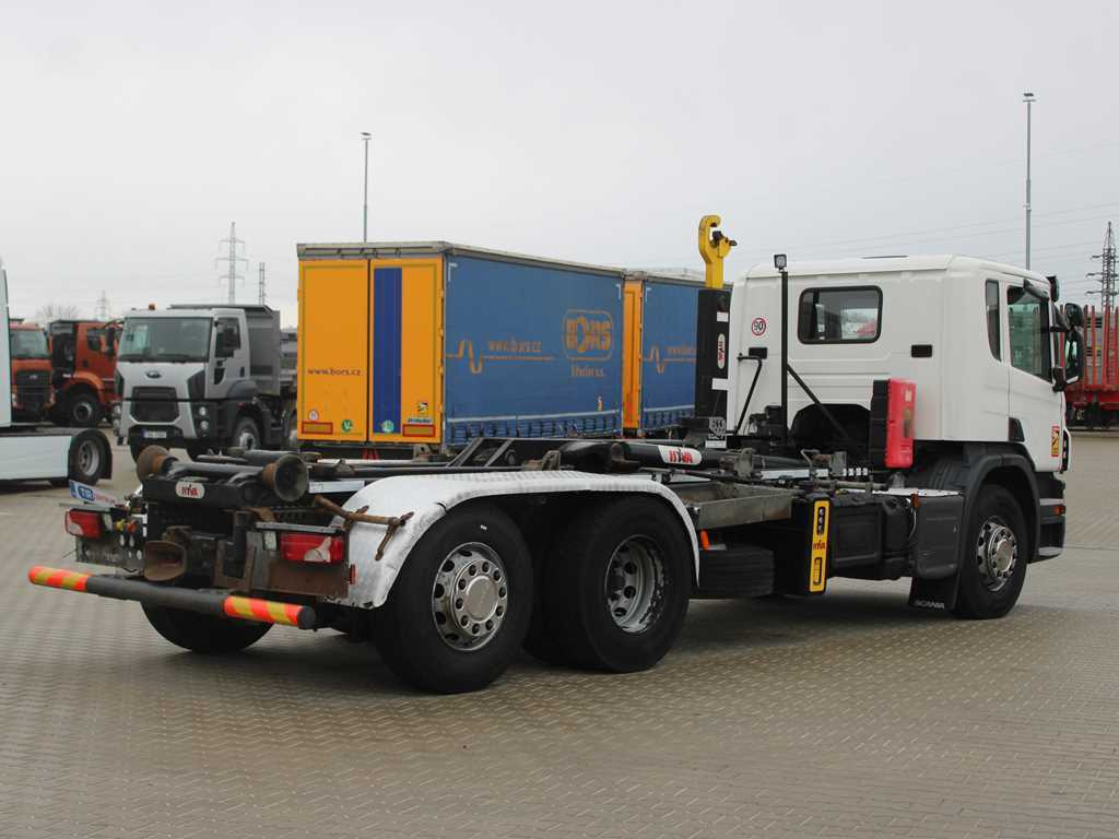 Scania P410, EURO 6, 6X2, CONTAINER HOOK CARRIER, LIFTING AXLE - Hákový nosič kontejnerů: obrázek 4 Scania P410, EURO 6, 6X2, CONTAINER HOOK CARRIER, LIFTING AXLE - Hákový nosič kontejnerů: obrázek 4