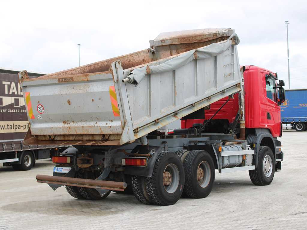 Scania R 420 CB 6X4 , THREE SIDED, EURO 4, RETARDER, 13m³ - Sklápěč: obrázek 4 Scania R 420 CB 6X4 , THREE SIDED, EURO 4, RETARDER, 13m³ - Sklápěč: obrázek 4