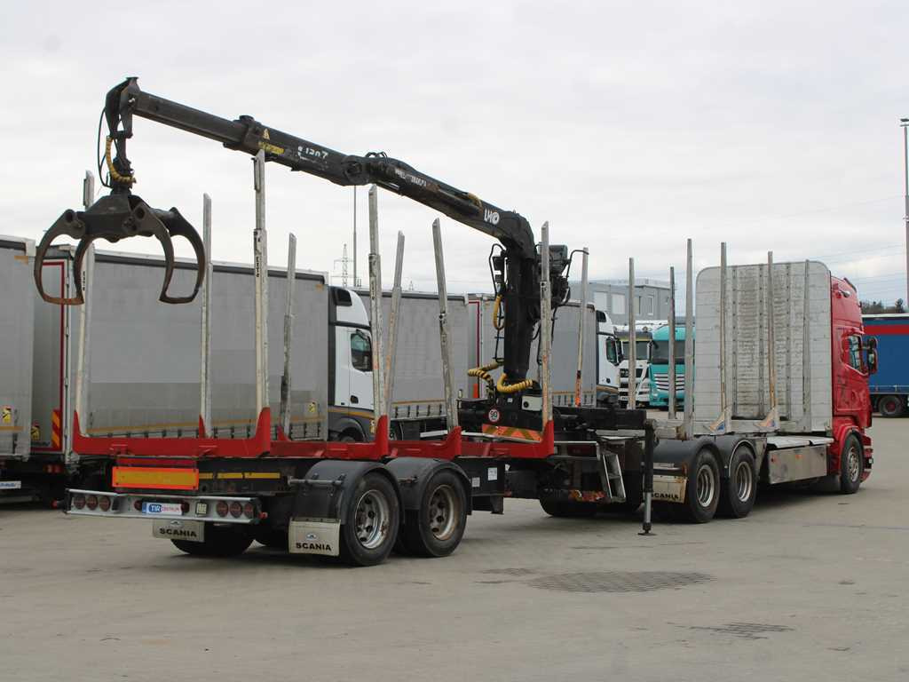 Scania R 480, HYDRAULIC ARM LHO L120Z(78), 6X4 - Lesovůz, Auto s hydraulickou rukou: obrázek 4 Scania R 480, HYDRAULIC ARM LHO L120Z(78), 6X4 - Lesovůz, Auto s hydraulickou rukou: obrázek 4
