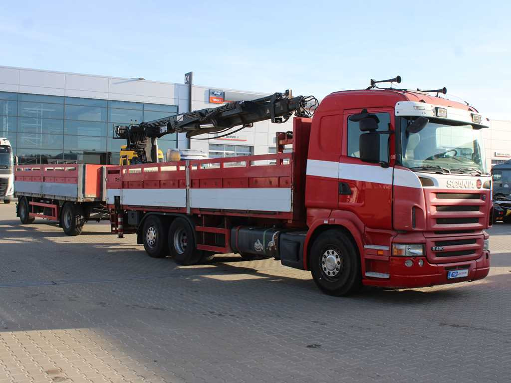 Scania R380, EURO 3, 6X2, LIFT AXLE, HIAB 166K + KOGEL ANBS(1996) - Nákladní automobil valníkový/ Plošinový, Auto s hydraulickou rukou: obrázek 3 Scania R380, EURO 3, 6X2, LIFT AXLE, HIAB 166K + KOGEL ANBS(1996) - Nákladní automobil valníkový/ Plošinový, Auto s hydraulickou rukou: obrázek 3