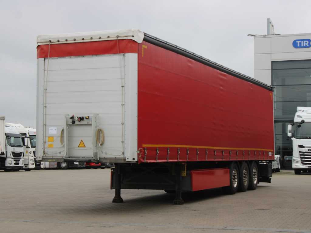 Schmitz SCB*s3t, 2X LIFTING AXLE, 2X PALLET BASKET, MULTILOCK - Plachtový návěs: obrázek 1 Schmitz SCB*s3t, 2X LIFTING AXLE, 2X PALLET BASKET, MULTILOCK - Plachtový návěs: obrázek 1