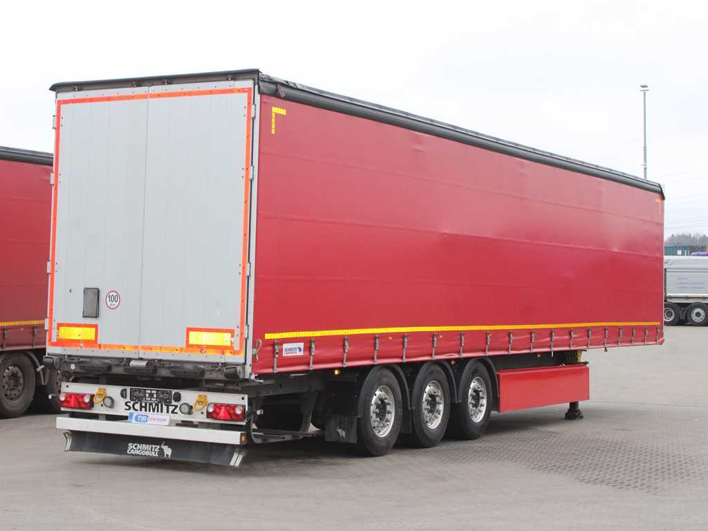 Schmitz SCB*s3t, 2X LIFTING AXLE, 2X PALLET BASKET, MULTILOCK - Plachtový návěs: obrázek 4 Schmitz SCB*s3t, 2X LIFTING AXLE, 2X PALLET BASKET, MULTILOCK - Plachtový návěs: obrázek 4