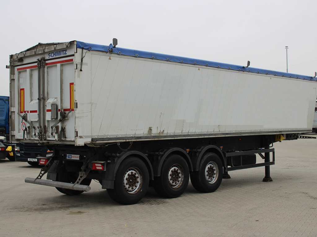 Schmitz SKI 24 SL 10.5, AXLES 9t, LIFTING AXLE, ALUMINUM BODY - Sklápěcí návěs: obrázek 3 Schmitz SKI 24 SL 10.5, AXLES 9t, LIFTING AXLE, ALUMINUM BODY - Sklápěcí návěs: obrázek 3
