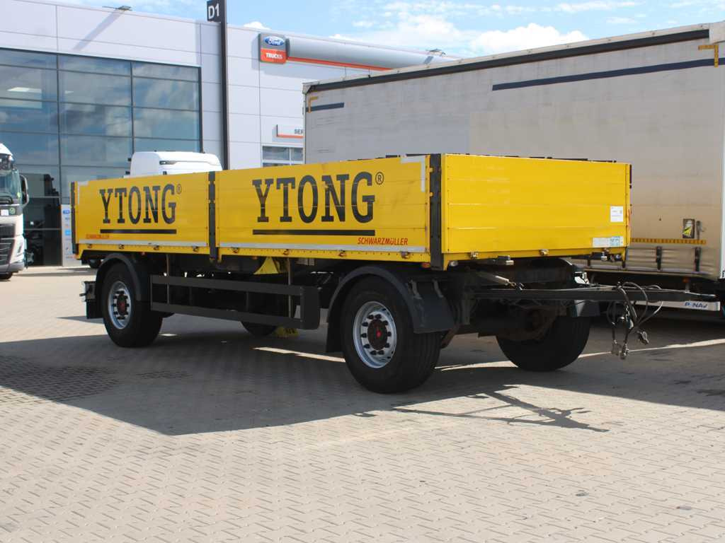Schwarzmüller PA 2/E, SIDEBOARD, SAF, MULTILOCK, TYRES 80% - Přívěs plato/ Valník: obrázek 3 Schwarzmüller PA 2/E, SIDEBOARD, SAF, MULTILOCK, TYRES 80% - Přívěs plato/ Valník: obrázek 3