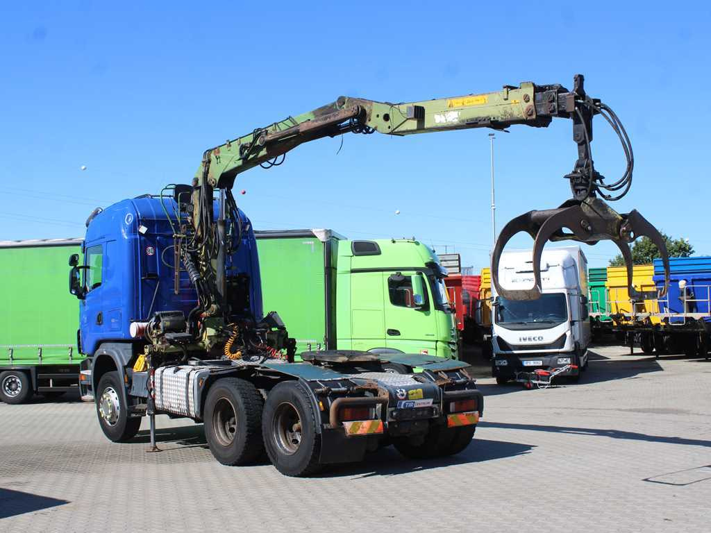 Scania R420, 6x4, EURO 3, HYDRAULIC ARM LOGLIFT F135ZT94A, LIGHTS - Tahač: obrázek 5 Scania R420, 6x4, EURO 3, HYDRAULIC ARM LOGLIFT F135ZT94A, LIGHTS - Tahač: obrázek 5