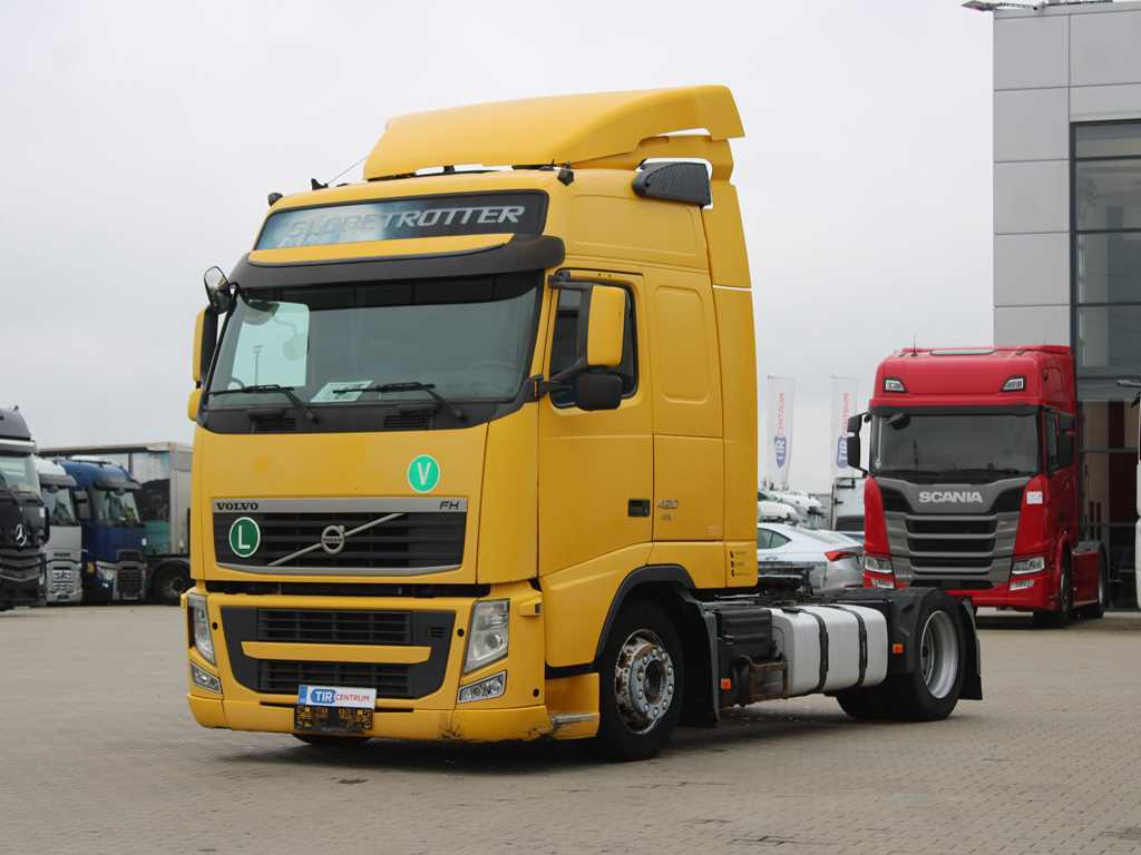 Volvo FH 420, EURO 5 EEV, LOWDECK, AIR SUSPENSION, VEB + - Tahač: obrázek 1 Volvo FH 420, EURO 5 EEV, LOWDECK, AIR SUSPENSION, VEB + - Tahač: obrázek 1