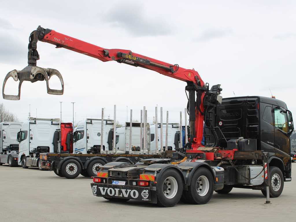 Volvo FH 540, 6X4, VEB+, PALFINGER EPSILON Q170Z96, PNEU 90% - Tahač: obrázek 4 Volvo FH 540, 6X4, VEB+, PALFINGER EPSILON Q170Z96, PNEU 90% - Tahač: obrázek 4