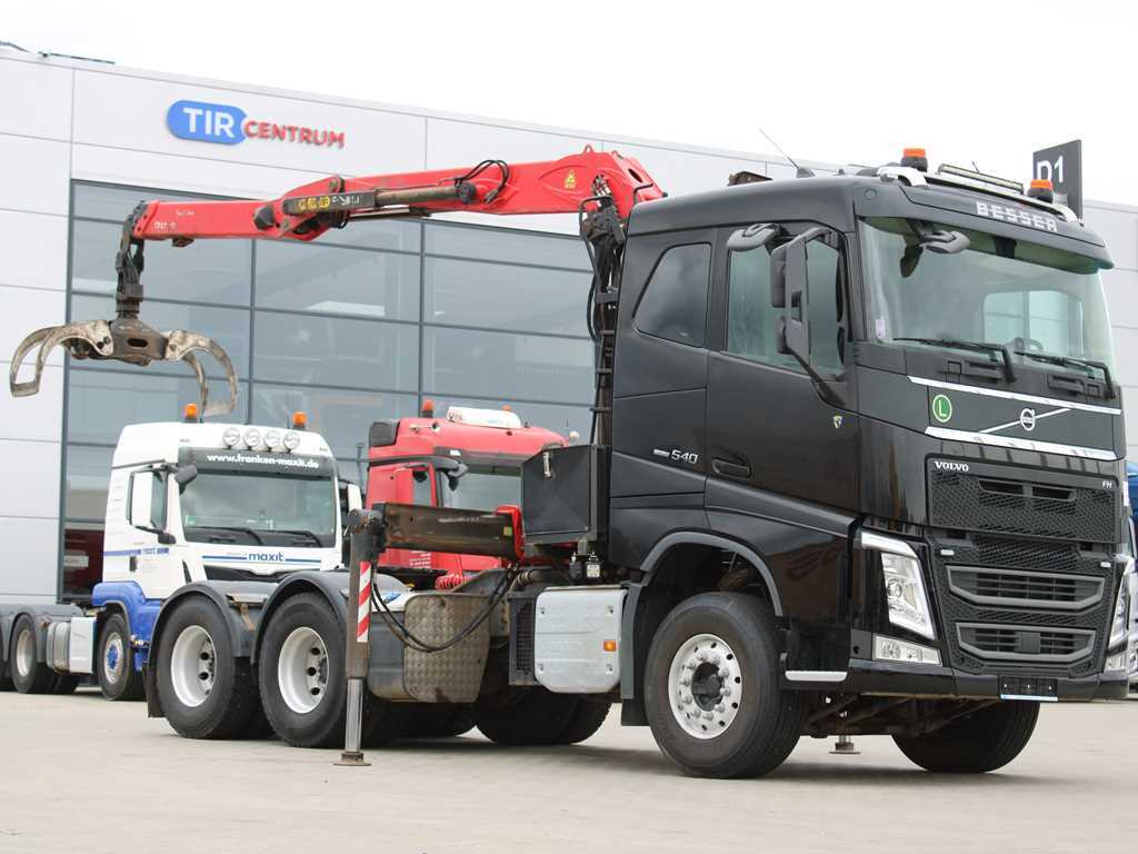 Volvo FH 540, 6X4, VEB+, PALFINGER EPSILON Q170Z96, PNEU 90% - Tahač: obrázek 3 Volvo FH 540, 6X4, VEB+, PALFINGER EPSILON Q170Z96, PNEU 90% - Tahač: obrázek 3