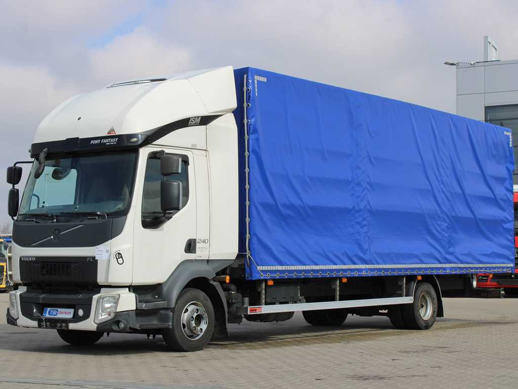 Volvo FL 240, SLEEPING BODY, EURO 6, VEB+ - Plachtový nákladní auto: obrázek 1 Volvo FL 240, SLEEPING BODY, EURO 6, VEB+ - Plachtový nákladní auto: obrázek 1