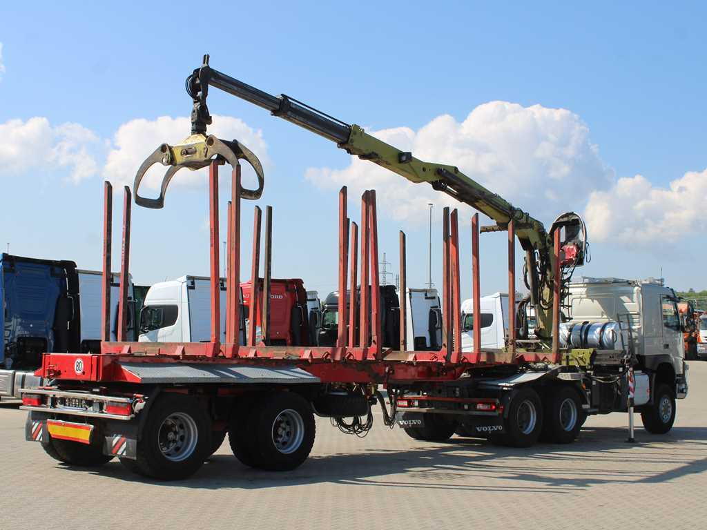 Volvo FMX 500, 6X6, LOGLIFT F265Z95 + DOLL trailer (2007) - Lesovůz, Auto s hydraulickou rukou: obrázek 5 Volvo FMX 500, 6X6, LOGLIFT F265Z95 + DOLL trailer (2007) - Lesovůz, Auto s hydraulickou rukou: obrázek 5