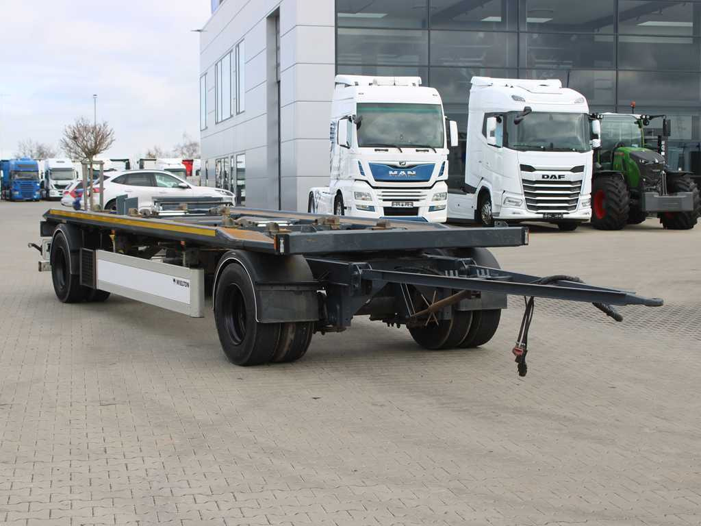 Wielton PS2P, SAF AXLES, TIRES 80% - Hákový/ Ramenový nosič přívěs: obrázek 3 Wielton PS2P, SAF AXLES, TIRES 80% - Hákový/ Ramenový nosič přívěs: obrázek 3