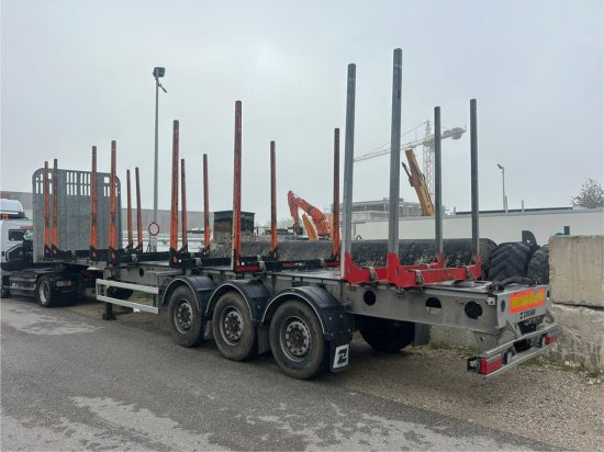 D-651A Holzauflieger, Liftachse, 8 Rungenpaare - Klanicový návěs: obrázek 3 D-651A Holzauflieger, Liftachse, 8 Rungenpaare - Klanicový návěs: obrázek 3