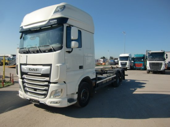 DAF XF 480 FAR BDF SSC Euro 6 Liftachse, Retarder - Kontejnérový podvozek/ Výměnná nástavba: obrázek 1 DAF XF 480 FAR BDF SSC Euro 6 Liftachse, Retarder - Kontejnérový podvozek/ Výměnná nástavba: obrázek 1