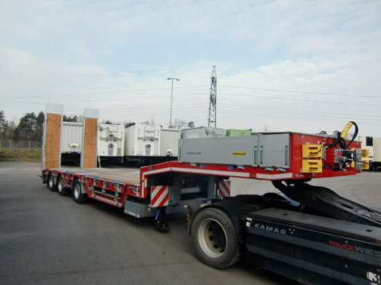 HUMBAUR HTSK 30 schräg, 3-Achs Tieflader, Radmulden, Liftachse, Nachlaufachse, Verzinkt - Podvalníkový návěs: obrázek 3 HUMBAUR HTSK 30 schräg, 3-Achs Tieflader, Radmulden, Liftachse, Nachlaufachse, Verzinkt - Podvalníkový návěs: obrázek 3