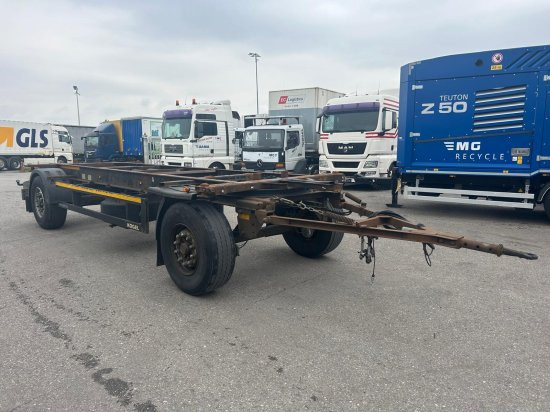 Kögel AW18, BDF-Lafette, BPW-Achsen - Kontejnerovy přívěs/ Výměnná nástavba: obrázek 1 Kögel AW18, BDF-Lafette, BPW-Achsen - Kontejnerovy přívěs/ Výměnná nástavba: obrázek 1