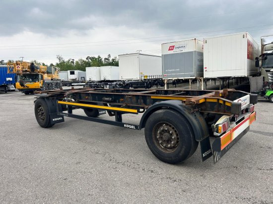 Kögel AW18, BDF-Lafette, BPW-Achsen - Kontejnerovy přívěs/ Výměnná nástavba: obrázek 4 Kögel AW18, BDF-Lafette, BPW-Achsen - Kontejnerovy přívěs/ Výměnná nástavba: obrázek 4