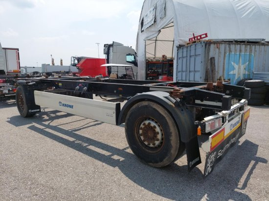 Krone AZ 18, Standard-Lafette Krone-Achsen, - Kontejnerovy přívěs/ Výměnná nástavba: obrázek 4 Krone AZ 18, Standard-Lafette Krone-Achsen, - Kontejnerovy přívěs/ Výměnná nástavba: obrázek 4