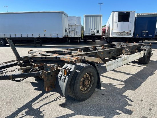 Krone AZW, Maxi BDF-Lafette, BPW-Achsen - Kontejnerovy přívěs/ Výměnná nástavba: obrázek 2 Krone AZW, Maxi BDF-Lafette, BPW-Achsen - Kontejnerovy přívěs/ Výměnná nástavba: obrázek 2