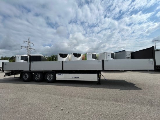 Krone Profi Liner SDP 27 Baustoff Auflieger Neu, 1-A Liftachse, mehrere Einheiten vorhanden - Návěs valník/ Plato: obrázek 4 Krone Profi Liner SDP 27 Baustoff Auflieger Neu, 1-A Liftachse, mehrere Einheiten vorhanden - Návěs valník/ Plato: obrázek 4