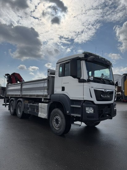 MAN TGS 26.430 6x4 3-Seitenkipper, HMF 2020K-RC Heckkran abnehmbar, - Sklápěč, Auto s hydraulickou rukou: obrázek 3 MAN TGS 26.430 6x4 3-Seitenkipper, HMF 2020K-RC Heckkran abnehmbar, - Sklápěč, Auto s hydraulickou rukou: obrázek 3