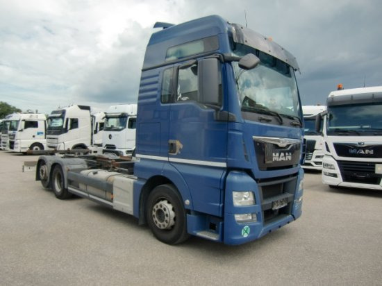 MAN TGX 26.440 XXL 6x2 Liftachse Euro 6 - Kontejnérový podvozek/ Výměnná nástavba: obrázek 3 MAN TGX 26.440 XXL 6x2 Liftachse Euro 6 - Kontejnérový podvozek/ Výměnná nástavba: obrázek 3