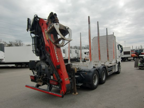 MAN TGX 33.580 BL 6x4, Intarder, Holztransporter, - Lesovůz, Auto s hydraulickou rukou: obrázek 4 MAN TGX 33.580 BL 6x4, Intarder, Holztransporter, - Lesovůz, Auto s hydraulickou rukou: obrázek 4