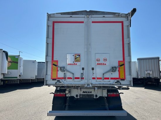 Sklápěcí návěs MEGA Light Alu-Kippmulde 55m³, Kombiklappe, SAF-Achsen, 1-A Liftachse, Rollplane: obrázek 6