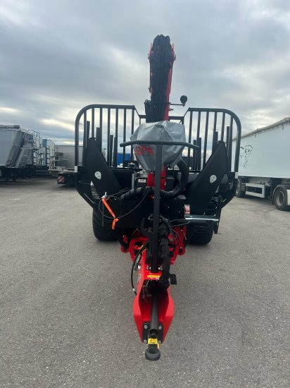 STEPA M-16 Forstanhänger mit Steindl Palfinger Forstkran L, 2-Achsig 4- Rungenpaare - Vyvážecí přívěs: obrázek 2 STEPA M-16 Forstanhänger mit Steindl Palfinger Forstkran L, 2-Achsig 4- Rungenpaare - Vyvážecí přívěs: obrázek 2