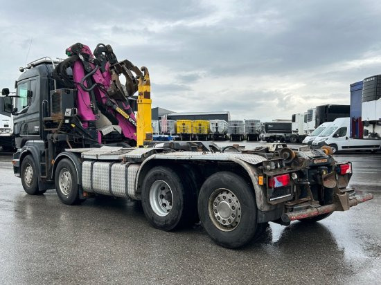 Scania R560 8x2, Schrottkran, E5, Lenk-Lift-Achse - Hákový nosič kontejnerů, Auto s hydraulickou rukou: obrázek 4 Scania R560 8x2, Schrottkran, E5, Lenk-Lift-Achse - Hákový nosič kontejnerů, Auto s hydraulickou rukou: obrázek 4
