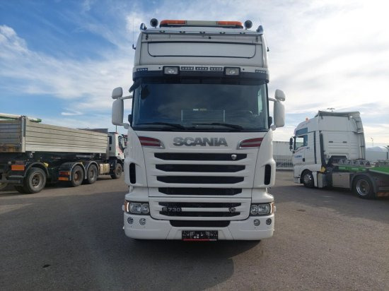 Scania R730 6x4 Pritsche, Voll-Luft Palfinger PK27002 Kran Retarder, Alu-Felgen, - Nákladní automobil valníkový/ Plošinový, Auto s hydraulickou rukou: obrázek 2 Scania R730 6x4 Pritsche, Voll-Luft Palfinger PK27002 Kran Retarder, Alu-Felgen, - Nákladní automobil valníkový/ Plošinový, Auto s hydraulickou rukou: obrázek 2