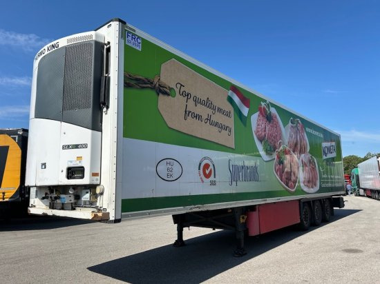 Schmitz SCB S3B SKO24, Kühlauflieger, TK SLXe 400, Liftachse, Fleischbahnen - Izotermický návěs: obrázek 1 Schmitz SCB S3B SKO24, Kühlauflieger, TK SLXe 400, Liftachse, Fleischbahnen - Izotermický návěs: obrázek 1