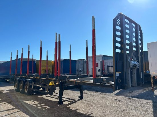 Schwarzmüller Holzauflieger, 8 Rungenpaare, SAF-Achsen, Liftachse - Klanicový návěs: obrázek 3 Schwarzmüller Holzauflieger, 8 Rungenpaare, SAF-Achsen, Liftachse - Klanicový návěs: obrázek 3