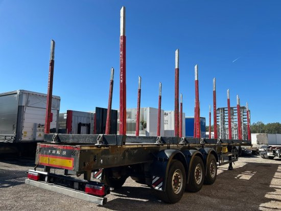 Schwarzmüller Holzauflieger, 8 Rungenpaare, SAF-Achsen, Liftachse - Klanicový návěs: obrázek 5 Schwarzmüller Holzauflieger, 8 Rungenpaare, SAF-Achsen, Liftachse - Klanicový návěs: obrázek 5