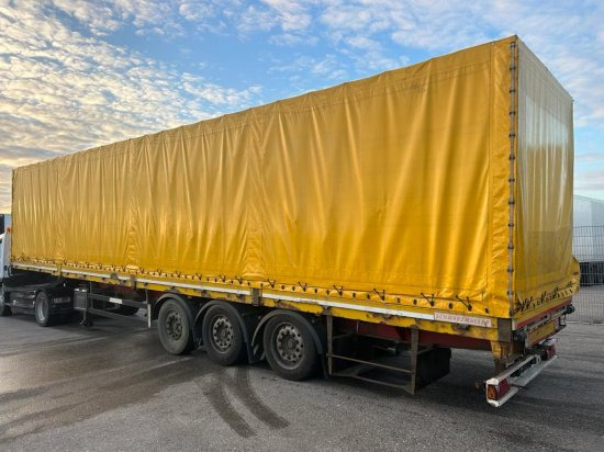 Schwarzmüller Spezialauflieger Schräglader, Coilmulde, Liftachse, Edscha-Verdeck, - Plachtový návěs: obrázek 4 Schwarzmüller Spezialauflieger Schräglader, Coilmulde, Liftachse, Edscha-Verdeck, - Plachtový návěs: obrázek 4