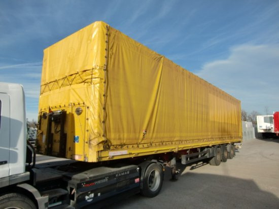 Schwarzmüller Spezialauflieger Schräglader, Coilmulde mehrere Einheiten verfügbar - Plachtový návěs: obrázek 1 Schwarzmüller Spezialauflieger Schräglader, Coilmulde mehrere Einheiten verfügbar - Plachtový návěs: obrázek 1