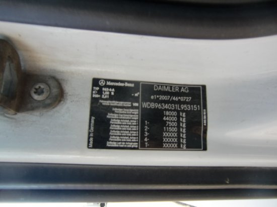 Tahač Mercedes-Benz Actros 1845, MP4: obrázek 14