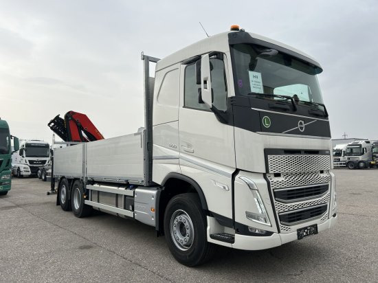 Volvo FH 500 6X2 Euro6, Retarder, Pritsche, Palfinger PK22002-EH - Nákladní automobil valníkový/ Plošinový, Auto s hydraulickou rukou: obrázek 3 Volvo FH 500 6X2 Euro6, Retarder, Pritsche, Palfinger PK22002-EH - Nákladní automobil valníkový/ Plošinový, Auto s hydraulickou rukou: obrázek 3