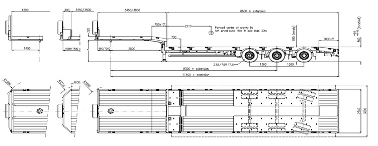 FAYMONVILLE MAX Trailer 3-Achs-Tele-Semi nachlaufgelenkt leasing FAYMONVILLE MAX Trailer 3-Achs-Tele-Semi nachlaufgelenkt: obrázek 10