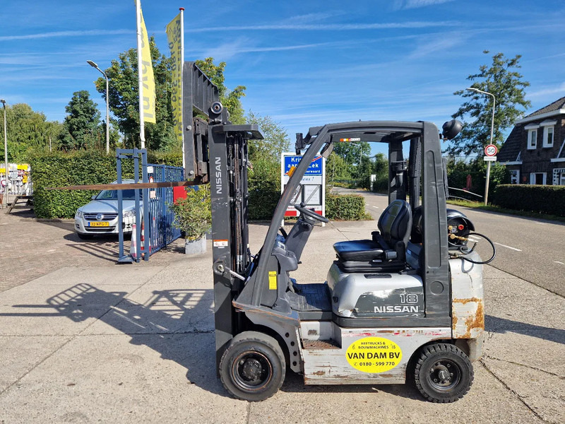 Nissan 1800 kg. LPG met keuring - Plynový vysokozdvižný vozík: obrázek 1 Nissan 1800 kg. LPG met keuring - Plynový vysokozdvižný vozík: obrázek 1