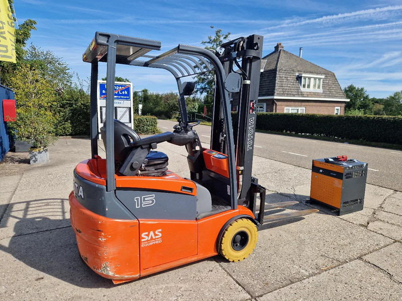 Toyota 1500 kg. elektrisch hefhoogte 5.00m. - Elektrický vysokozdvižný vozík: obrázek 1 Toyota 1500 kg. elektrisch hefhoogte 5.00m. - Elektrický vysokozdvižný vozík: obrázek 1