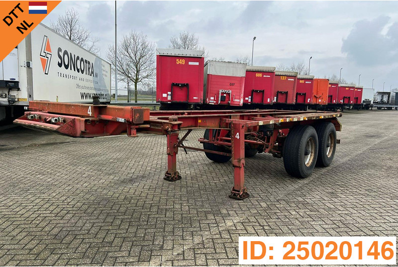 Burg 20 ft skelet - Kontejnerovy návěs/ Výměnná nástavba: obrázek 1 Burg 20 ft skelet - Kontejnerovy návěs/ Výměnná nástavba: obrázek 1