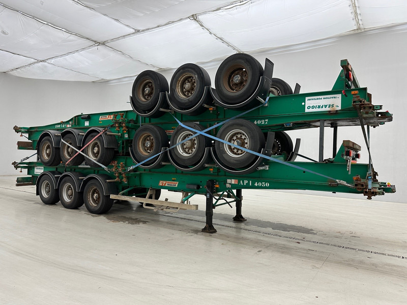 Fruehauf 4 x Skelet 2 x 20-40 ft - Kontejnerovy návěs/ Výměnná nástavba: obrázek 4 Fruehauf 4 x Skelet 2 x 20-40 ft - Kontejnerovy návěs/ Výměnná nástavba: obrázek 4