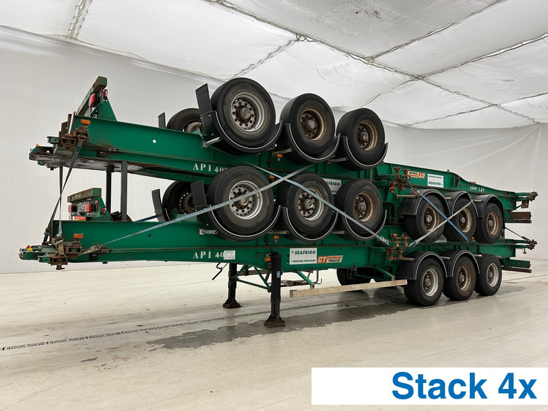 Fruehauf 4 x Skelet 2 x 20-40 ft - Kontejnerovy návěs/ Výměnná nástavba: obrázek 1 Fruehauf 4 x Skelet 2 x 20-40 ft - Kontejnerovy návěs/ Výměnná nástavba: obrázek 1