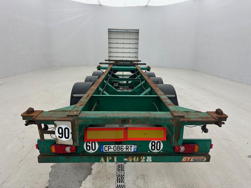 Kontejnerovy návěs/ Výměnná nástavba GT Trailers 4 x Skelet 2 x 20-40 ft: obrázek 12 Kontejnerovy návěs/ Výměnná nástavba GT Trailers 4 x Skelet 2 x 20-40 ft: obrázek 12