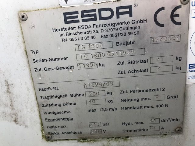 Iveco Eurocargo 120E18 - Autoplošina: obrázek 4 Iveco Eurocargo 120E18 - Autoplošina: obrázek 4