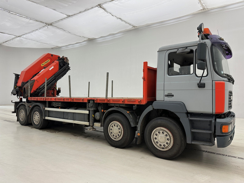 MAN 41.414 - 8x4 - Nákladní automobil valníkový/ Plošinový, Auto s hydraulickou rukou: obrázek 3 MAN 41.414 - 8x4 - Nákladní automobil valníkový/ Plošinový, Auto s hydraulickou rukou: obrázek 3