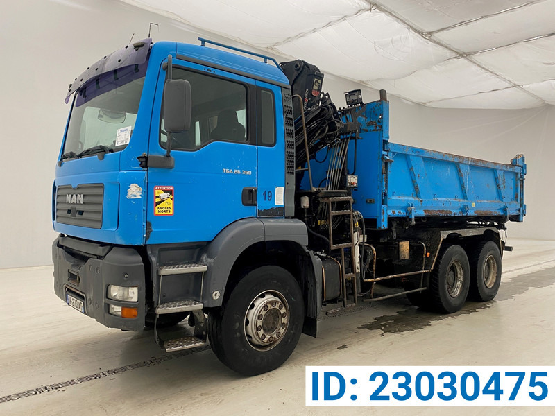 MAN TGA 26.360 - 6x4 - Sklápěč, Auto s hydraulickou rukou: obrázek 1 MAN TGA 26.360 - 6x4 - Sklápěč, Auto s hydraulickou rukou: obrázek 1