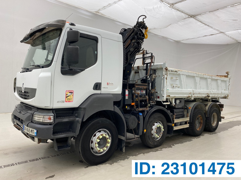 Renault Kerax 410 DXi - 8x4* - Sklápěč, Auto s hydraulickou rukou: obrázek 1 Renault Kerax 410 DXi - 8x4* - Sklápěč, Auto s hydraulickou rukou: obrázek 1