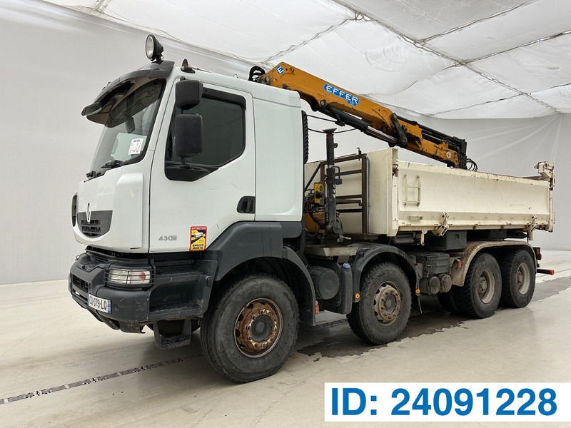 Renault Kerax 430 DXi - 8x4* - Sklápěč, Auto s hydraulickou rukou: obrázek 1 Renault Kerax 430 DXi - 8x4* - Sklápěč, Auto s hydraulickou rukou: obrázek 1
